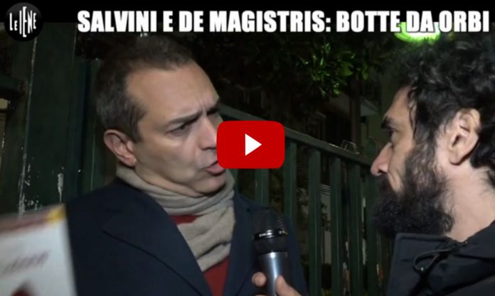 salvini-de-magistris-le-iene Scontro Salvini-De Magistris: Servizio Le Iene 15 marzo 2017 (Video)