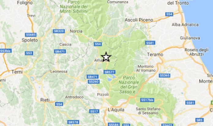 terremoti-ingv-rieti-amatrice Terremoti INGV Lista in Tempo Reale, scosse di oggi (27 marzo 2017)