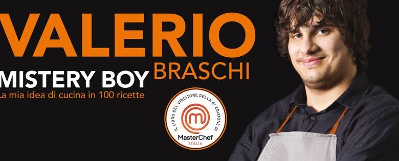 MasterChef 6: Valerio Braschi pubblica un Libro di Ricette