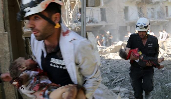 Bombardamento Siria, Strage di Bambini: 58 morti