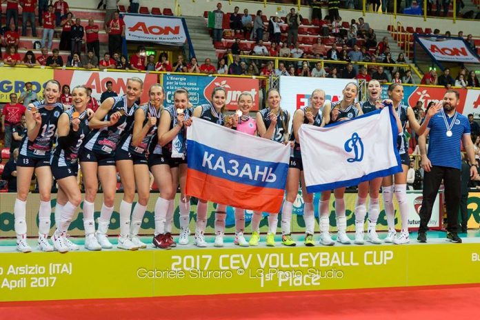 Finale Cev Cup Dinamo Kazan Campione