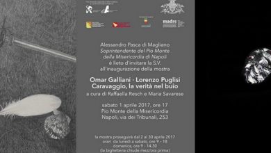 Photo of “Verità nel buio”, Mostra su Caravaggio a Napoli fino al 30 aprile 2017
