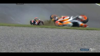 Photo of Caduta Marquez, Gara MotoGP Argentina 2017 (Video)