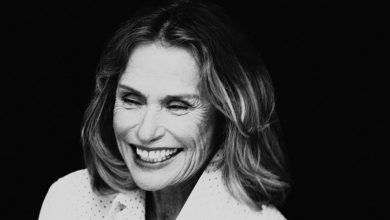 Photo of Lauren Hutton, modella per Calvin Klein Underwear