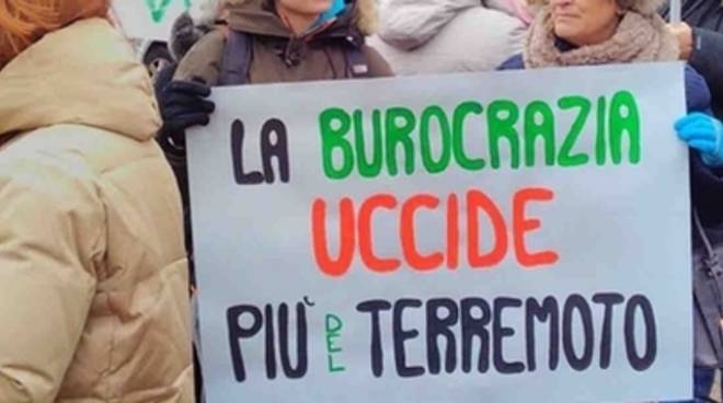 Manifestazione Terremotati Oggi, Salaria bloccata ad Arquata