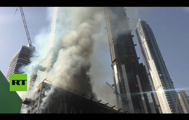Incendio in un Grattacielo di Dubai (Video)