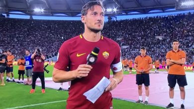 Photo of Francesco Totti, Lettera d’addio: “Grazie Roma, grazie Tifosi”