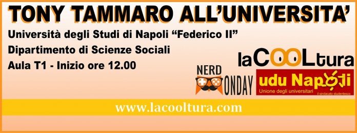 Locandina evento Tony Tammaro