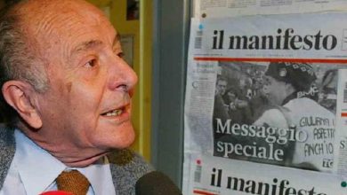 Photo of Morto Valentino Parlato, fondatore de Il Manifesto