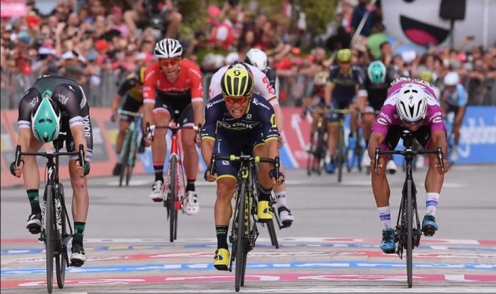 ewan settima tappa Caleb Ewan, vincitore ad Alberobello davanti a Gaviria e Bennet
