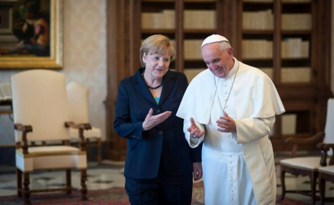 Papa Francesco Angela Merkel incontro