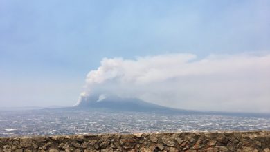 Photo of Vesuvio News Incendio, rischio avvelenamento dell’aria