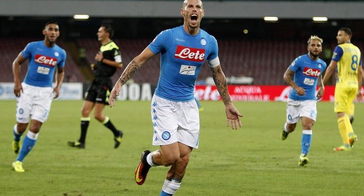 Napoli-Chievo Hamsik