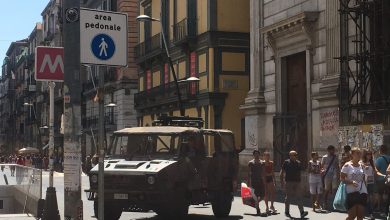 Photo of Napoli, Allerta Terrorismo anche in città: esercito in Via Roma