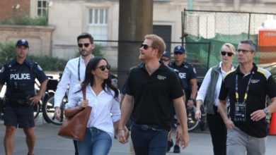 Photo of Meghan Markle e Harry d’Inghilterra: felici in pubblico, mano nella mano