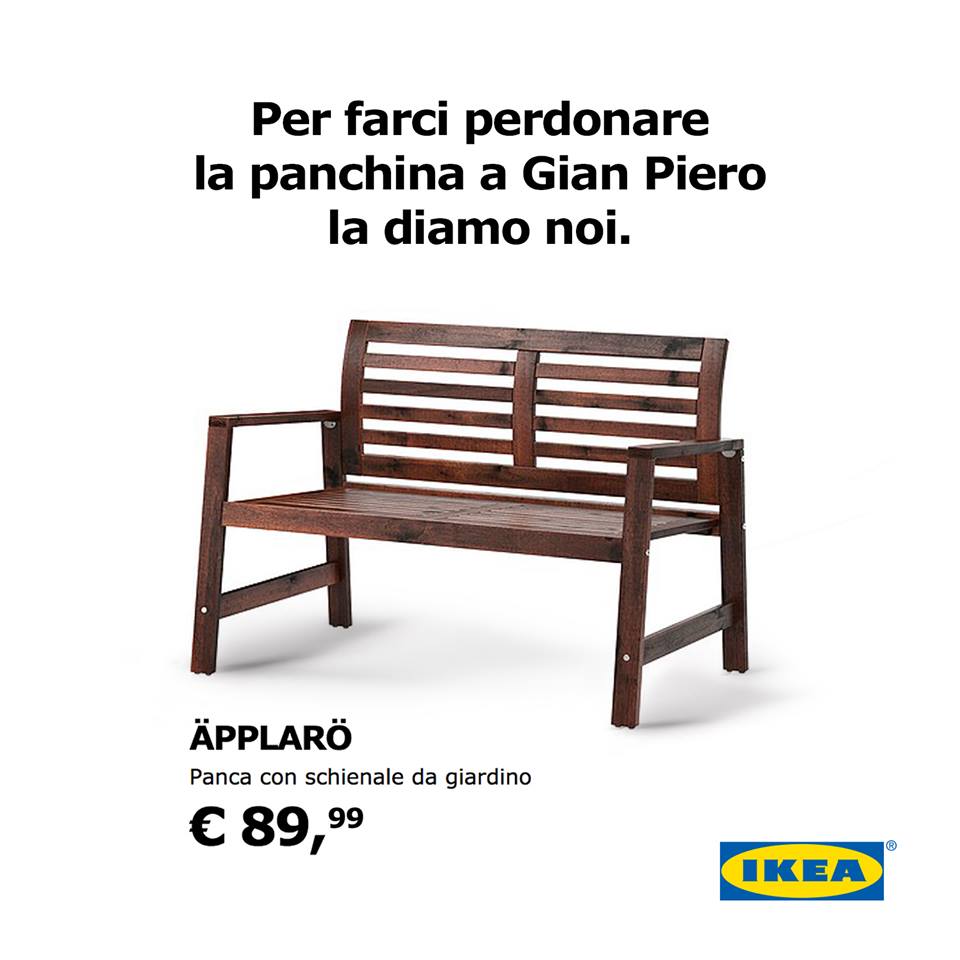 panchina ikea