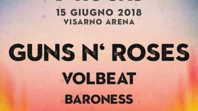 Photo of Firenze Rocks 2018: Volbeat, Baroness e Pink Slips saranno le band che apriranno ai Guns N’ Roses
