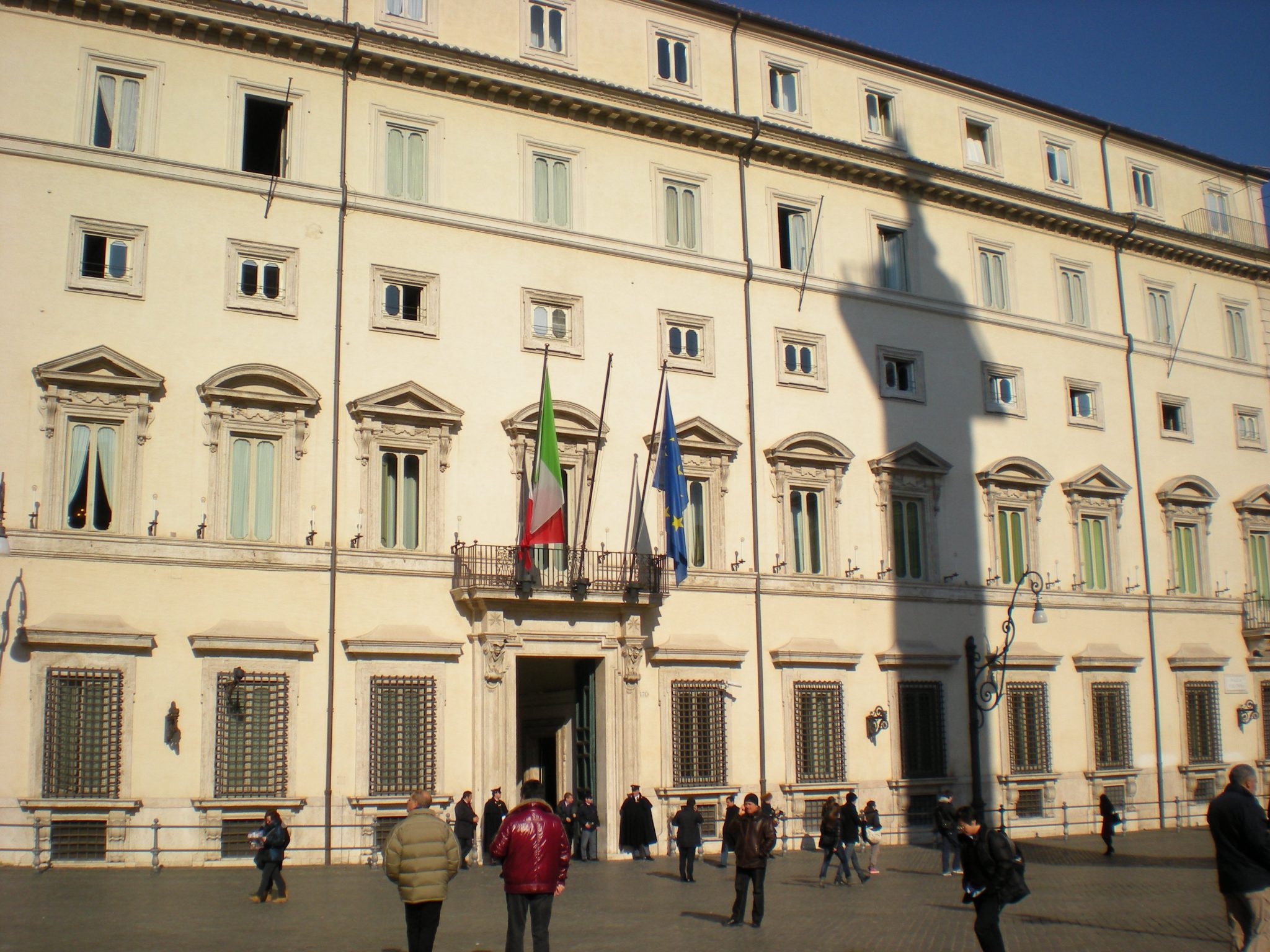palazzo chigi – fundraising politica