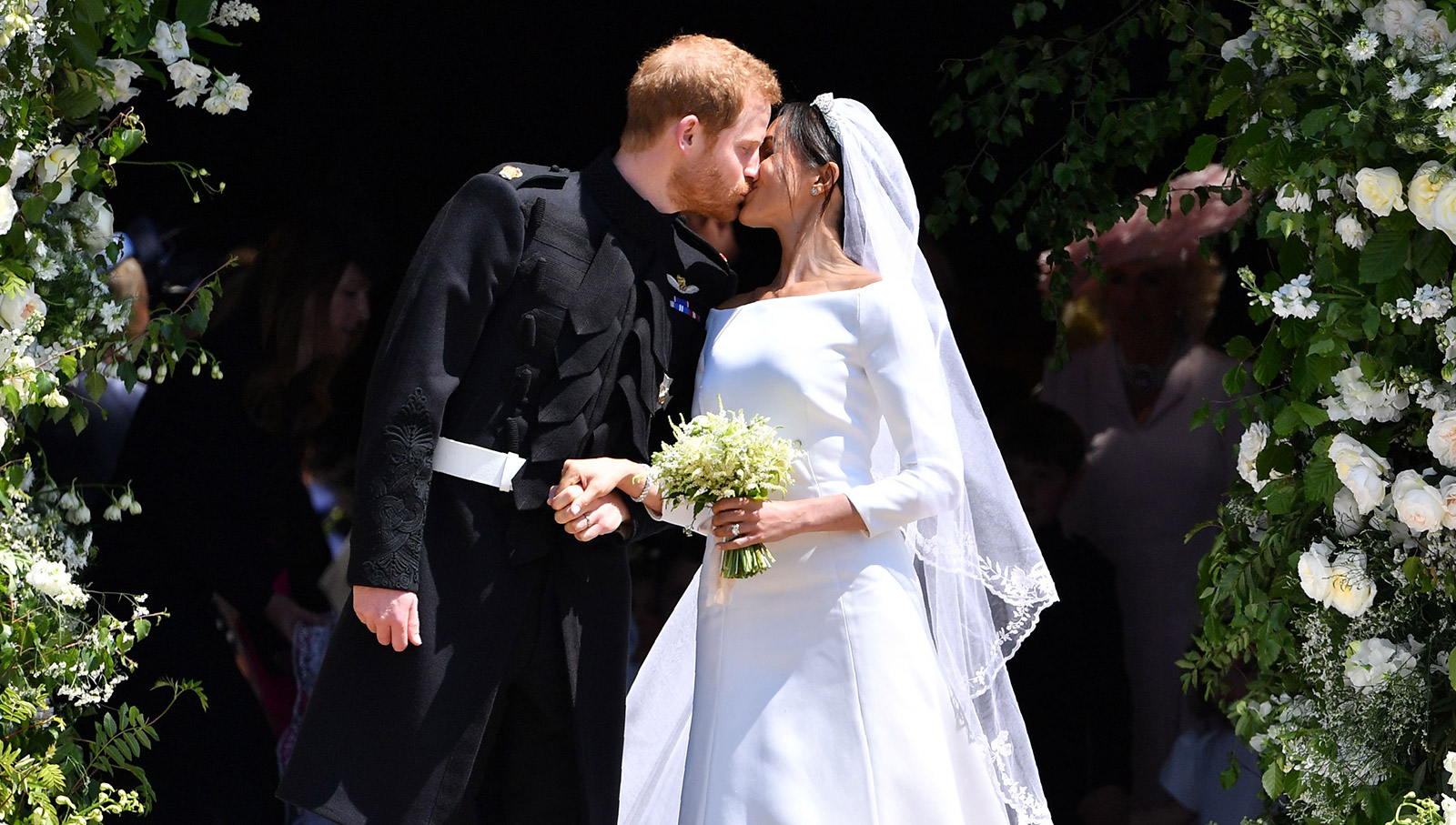 Royal Wedding il bacio degli sposi