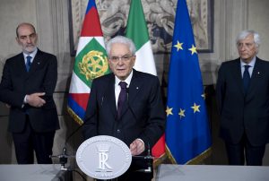 Sergio Mattarella 28 maggio 2018