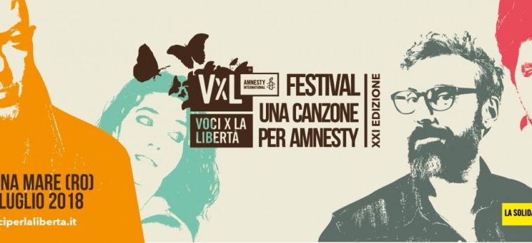 voci per la libertà 2018