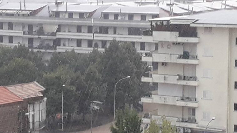 Temporale caserta foto
