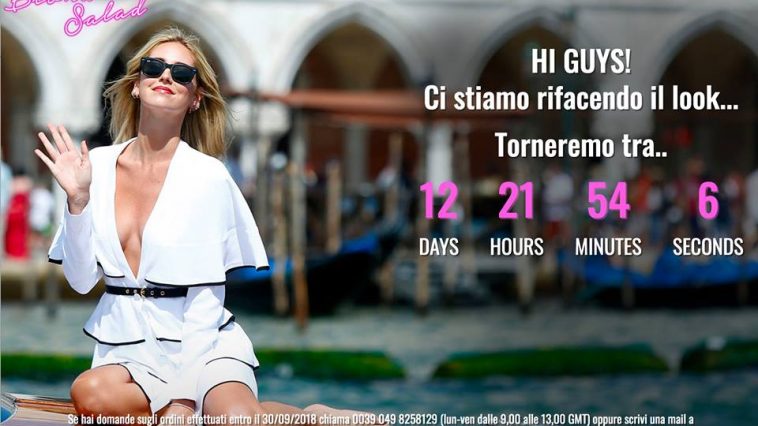 chiara ferragni sito ufficiale