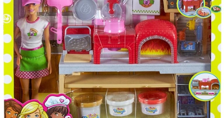 la pizzeria di barbie mattel