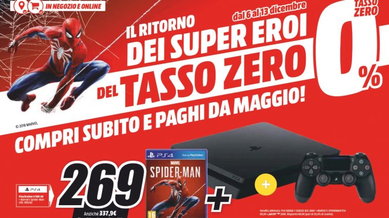 Volantino MediaWorld – offerte valide dal 6 al 13 dicembre 2018