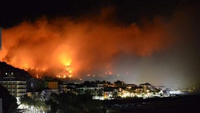 Photo of Incendio Cogoleto (Genova): case evacuate e scuole chiuse