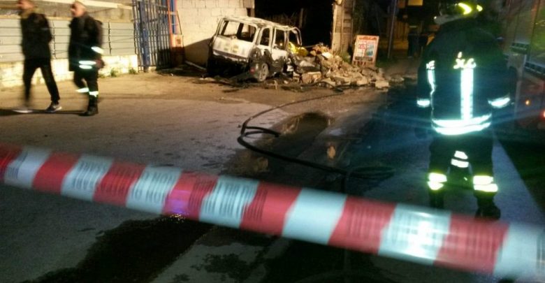 ragazzo morto carbonizzato