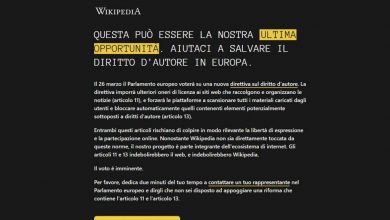 Photo of Wikipedia Italia oscurata contro la riforma europea del copyright
