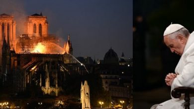 Photo of Incendio di Notre Dame, il messaggio di Papa Francesco