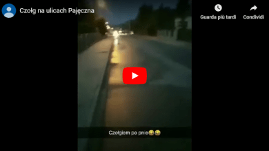 Photo of Video – Uomo ubriaco ruba un carro armato in Polonia