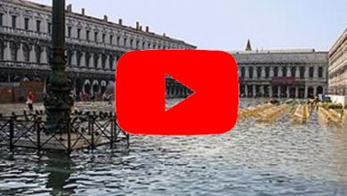 Photo of Acqua Alta a Venezia il 23 dicembre 2019: Foto e Video