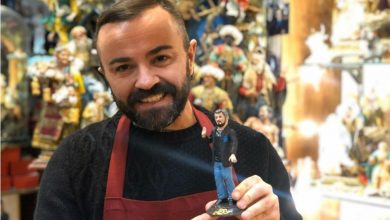 Photo of La Statuetta di Gattuso nel Presepe di San Gregorio Armeno (Foto)