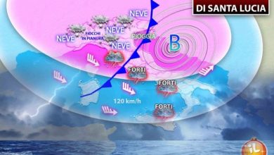 Photo of Maltempo, Pioggia e Neve in tutta Italia: le Previsioni meteo