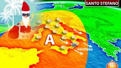 Photo of Meteo, cosa ci aspetta a Natale e Santo Stefano? ecco gli ultimi aggiornamenti