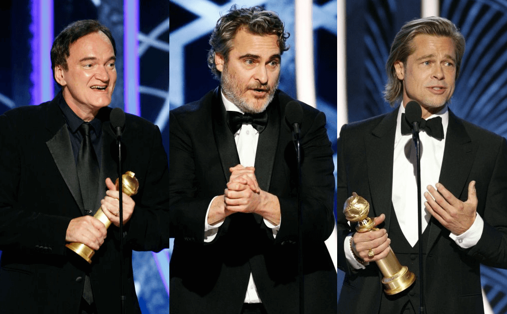 Golden Globe 2020 Joaquin Phoenix e Brad Pitt protagonisti