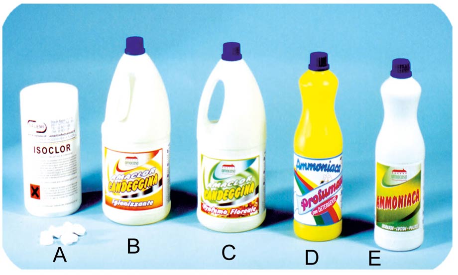 Ammoniaca e candeggina assieme sono tossiche?