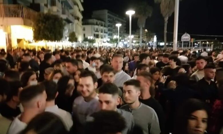 Movida e giovani: A Crotone non rispettate le misure anti-Covid