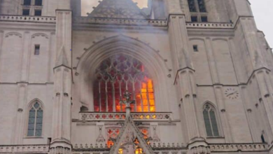 Photo of Incendio nella cattedrale di Nantes – VIDEO
