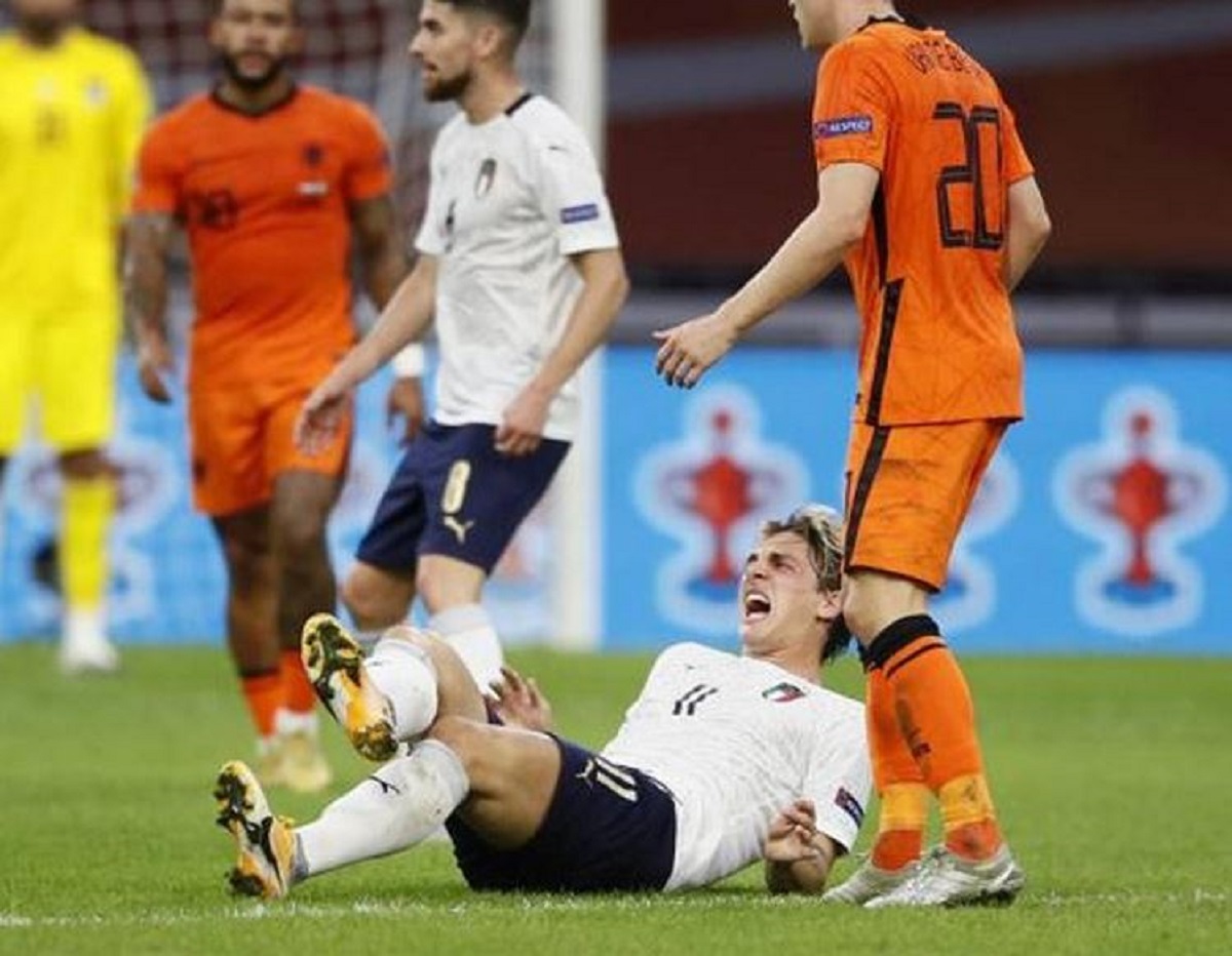 Infortunio Nicolò Zaniolo nuova rottura del crociato