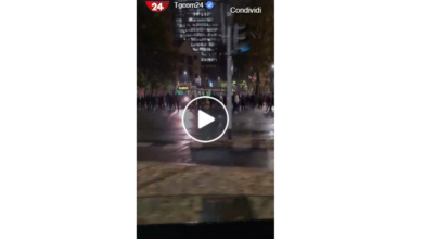 Photo of Video – Scontri a Milano e Torino, proteste alla manifestazione anti-COVID