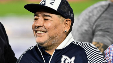 Photo of Diego Maradona ricoverato in una clinica a La Plata